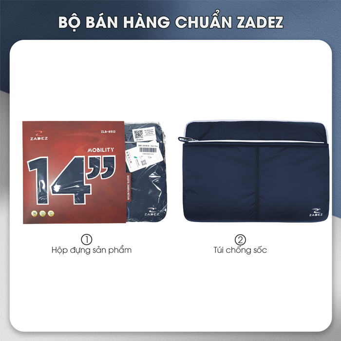 Túi chống sốc Zadez 14 inches ZLB-851