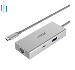 Cáp UNITEK Type-C -> USB (3.0)/HDMI /LAN+Nguồn Unitek Y9117