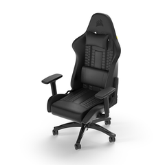 Ghế Corsair TC100 RELAXED Leatherette Black/Black (CF-9010050-WW)