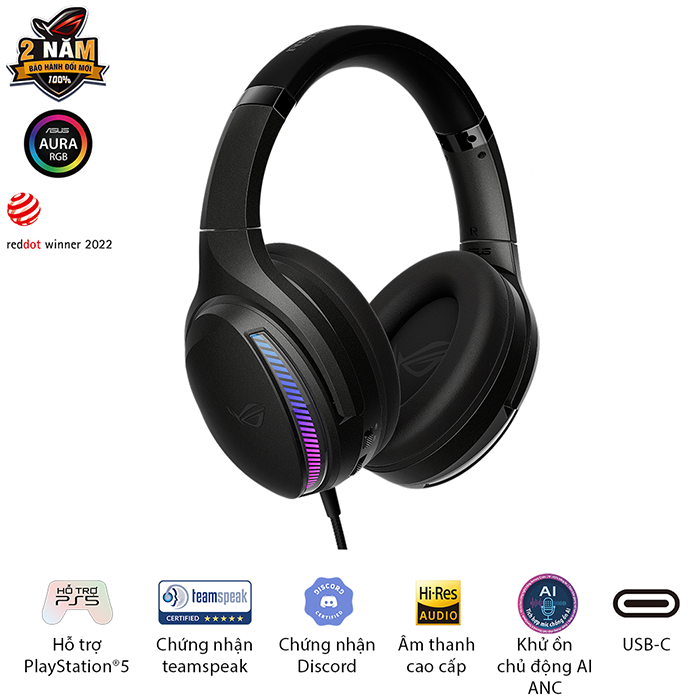 Tai nghe ASUS ROG Fusion II 300 (90YH02X3-B2UA00)