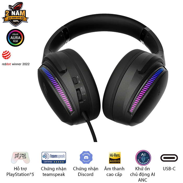 Tai nghe ASUS ROG Fusion II 300 (90YH02X3-B2UA00)