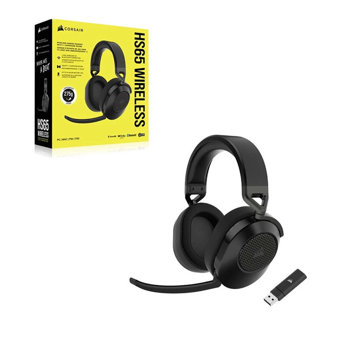 Tai nghe không dây Corsair HS65 Carbon (CA-9011285-AP2)