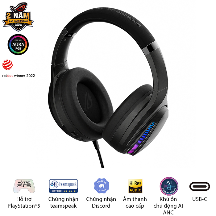 Tai nghe ASUS ROG Fusion II 300 (90YH02X3-B2UA00)