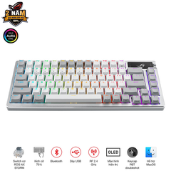 Bàn phím ASUS ROG Azoth NX Storm white