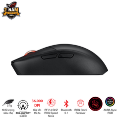 Chuột Gaming ASUS ROG Strix Impact III Wireless