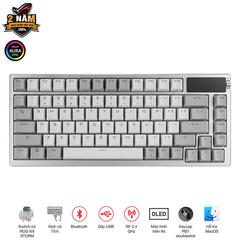 Bàn phím ASUS ROG Azoth NX Storm white