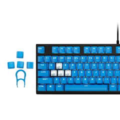 Bộ nút thay thế Corsair Keycap PBT Double-Shot PRO ELGATO Blue