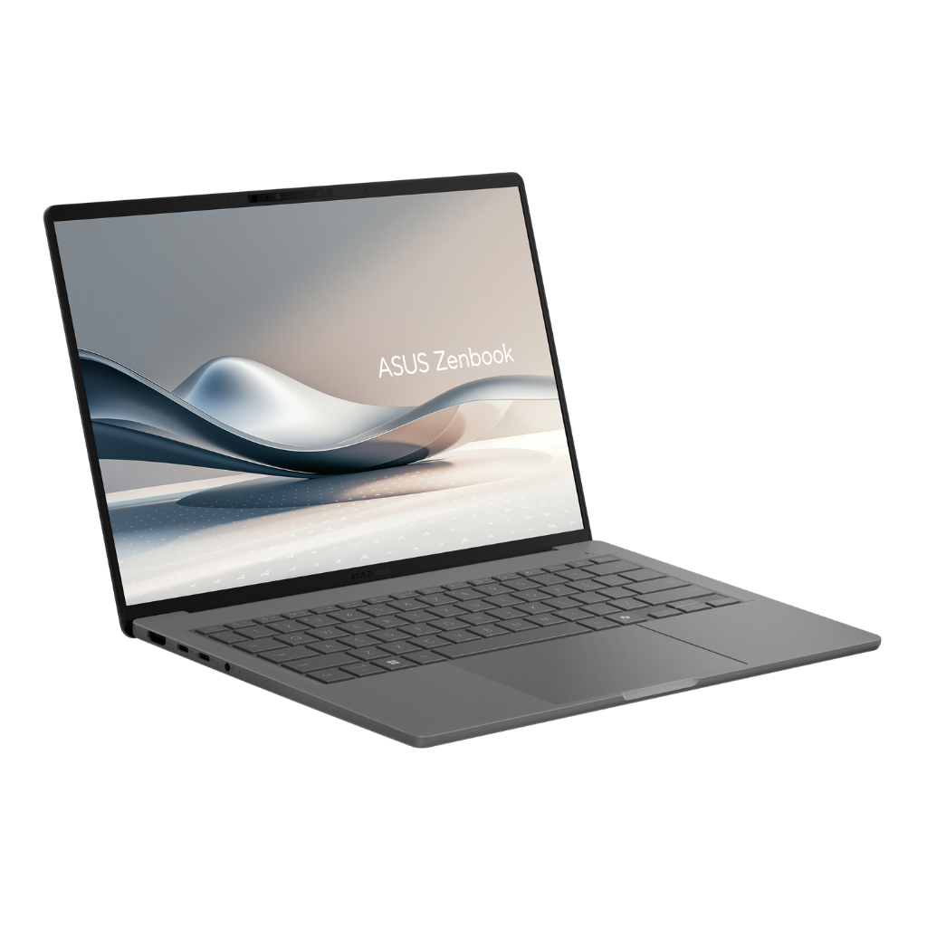 Laptop ASUS ZenBook A14 UX3407QA-QD347WS (Snapdragon X1 26 100 | 16GB | 512GB | Qualcomm Adreno | 14' WUXGA OLED | Win 11 + Office)