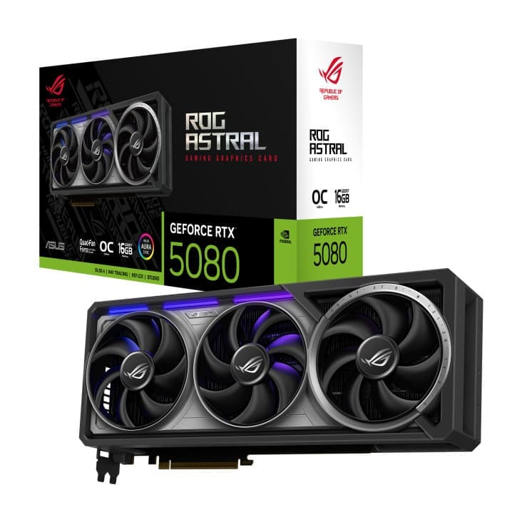Card Màn Hình Asus ROG Astral GeForce RTX 5080 16GB GDDR7 OC Edition