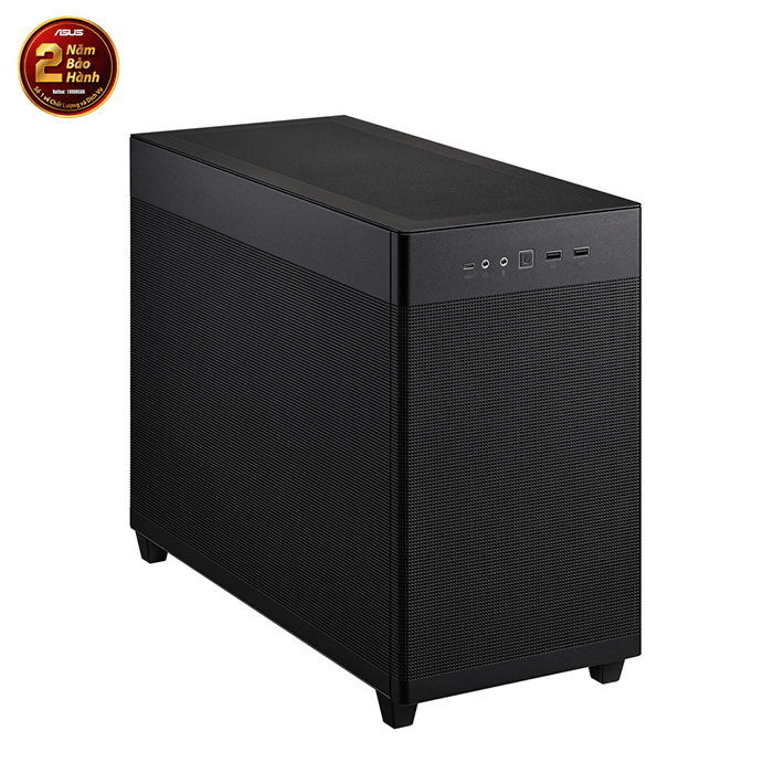 Vỏ case máy tính ASUS Prime AP201 Tempered Glass M-ATX Black
