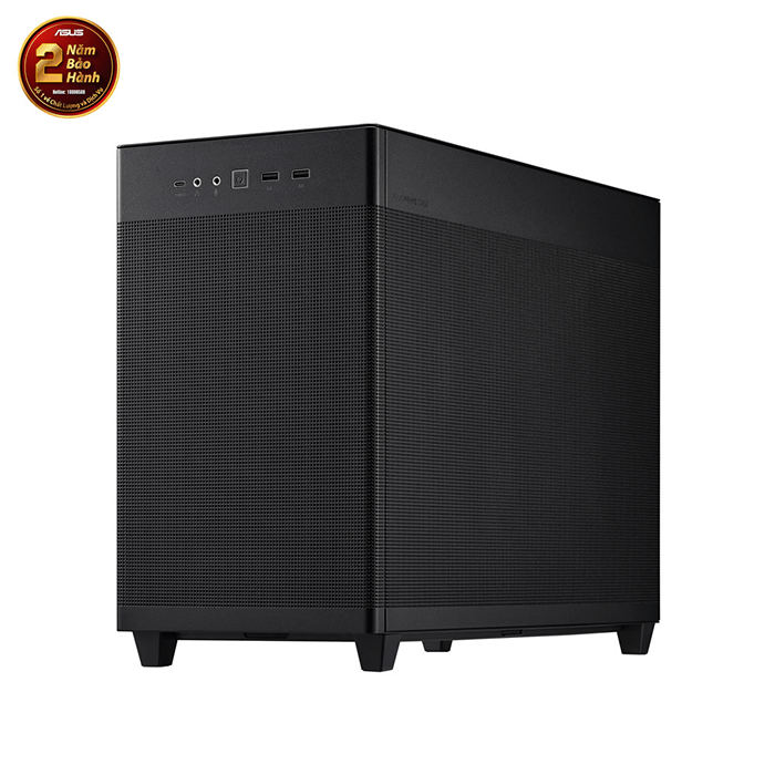 Vỏ case máy tính ASUS Prime AP201 Tempered Glass M-ATX Black