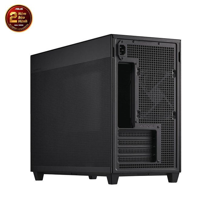 Vỏ case máy tính ASUS Prime AP201 Tempered Glass M-ATX Black
