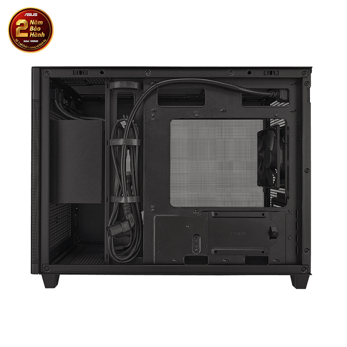 Vỏ case máy tính ASUS Prime AP201 Tempered Glass M-ATX Black