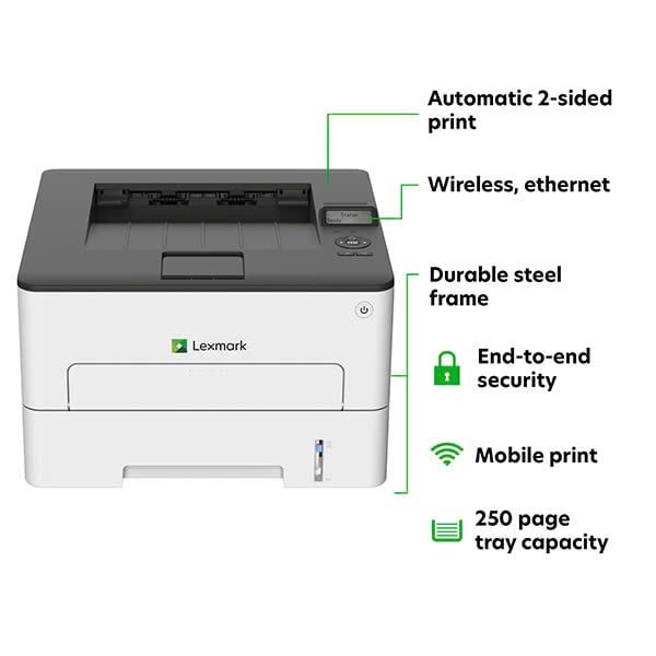 Máy in Laser đen trắng Lexmark B2236dw (18M0136) không dây
