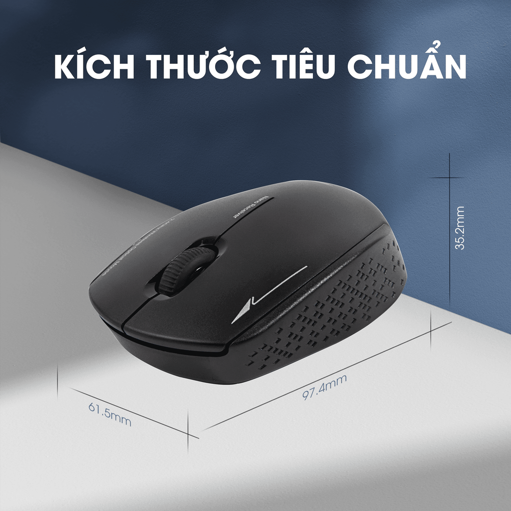 Chuột không dây Zadez M-331 (Xám / Hồng / Đỏ)