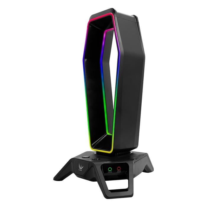 Đế treo tai nghe RGB kiêm Soundcard 7-1 Zadez ZHS-702G
