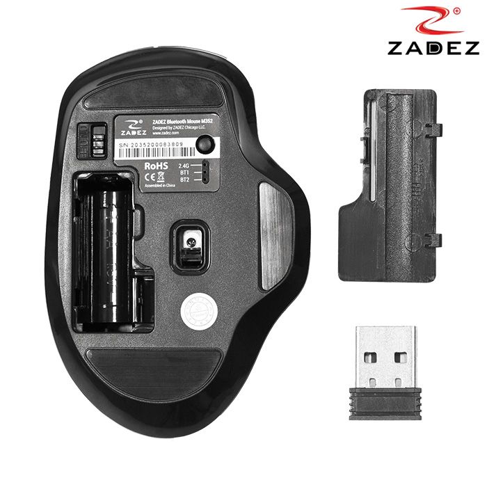 Chuột không dây Zadez Dual Silent M-352