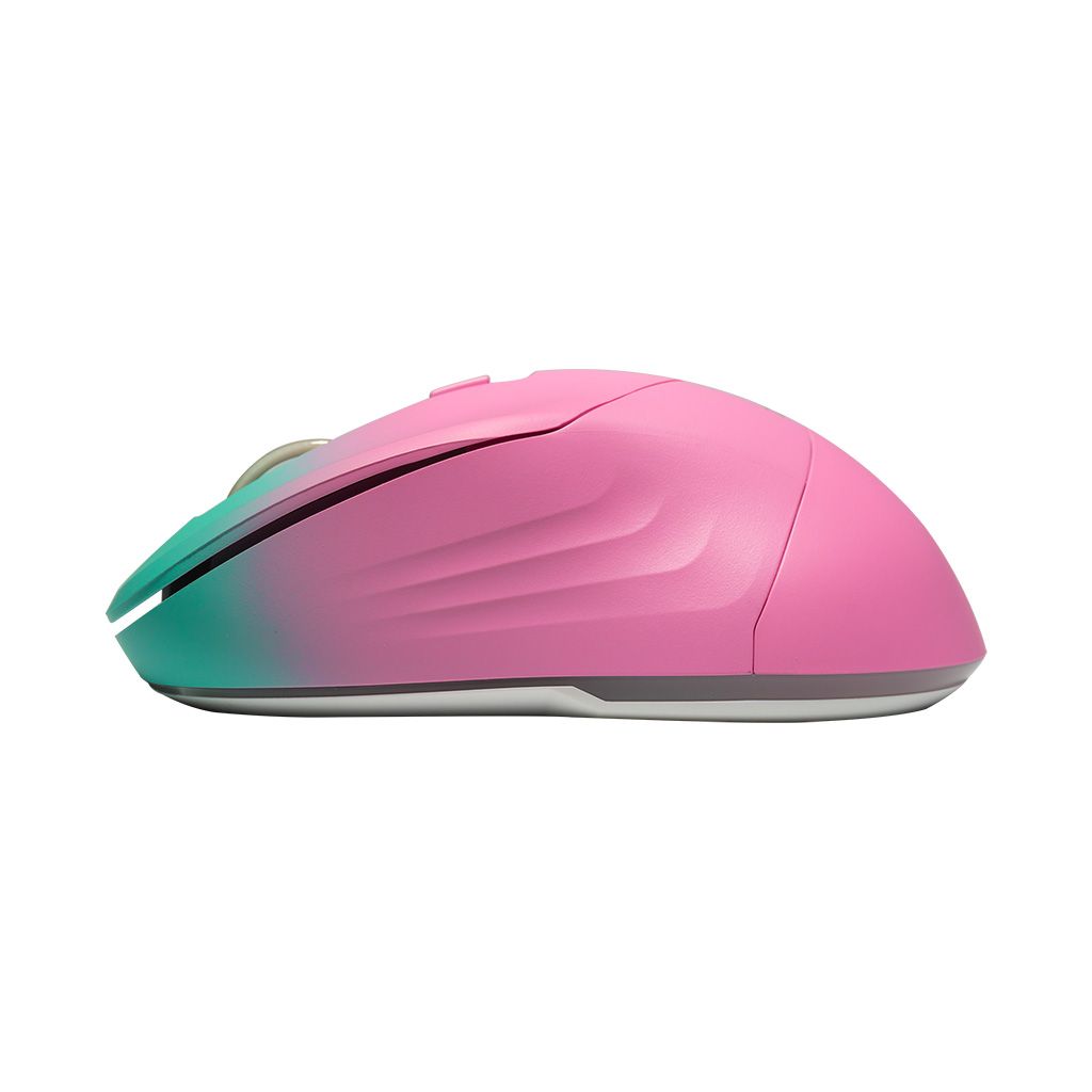 Chuột không dây Silent Zadez M-381Z Cảm biến Pixart 3065, 2000 DPI, Sạc Type-C, Pin 650 mAh, Đèn LED RGB