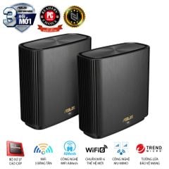 ASUS ZenWiFi XT8 (2PK) Black AX6600 WiFi 6 2 băng tần