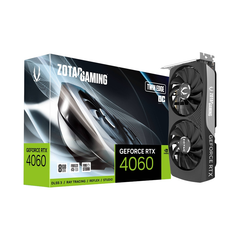 Card màn hình ZOTAC GAMING GeForce RTX 4060 8GB Twin Edge OC (Black)