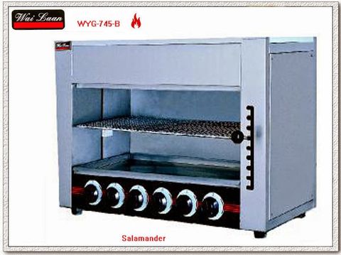  Lò nướng salamander Wailaan WYG-745-B 6 họng gas 