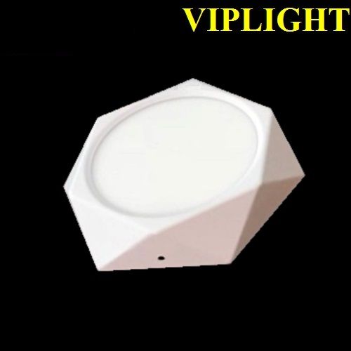 ĐÈN LED ỐP TRẦN NỔI LỤC GIÁC 18W VỎ TRẮNG