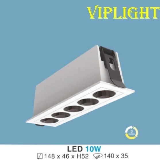 ĐÈN ÂM TRẦN CHIẾU ĐIỂM HUFA AT-187 LED 10W