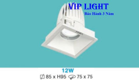  ĐÈN ÂM TRẦN VUÔNG LED CHIẾU ĐIỂM 12W HUFA AT-148 12W 