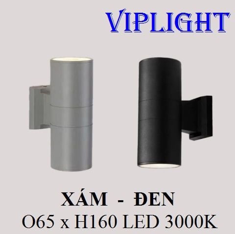 ĐÈN GẮN VÁCH TƯỜNG DẠNG ỐNG TRỤ VL355VNT173 PHI O65