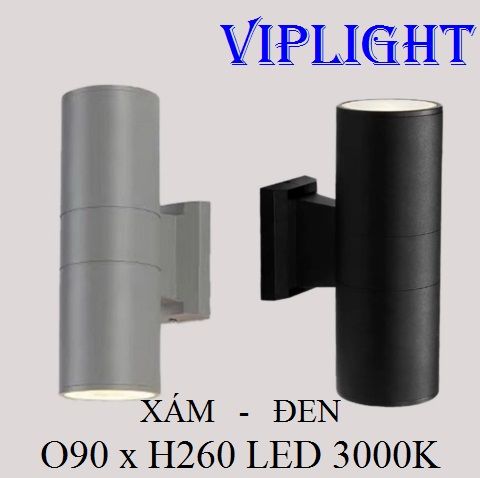  ĐÈN GẮN VÁCH TƯỜNG DẠNG ỐNG TRỤ VL355VNT173 PHI O90 