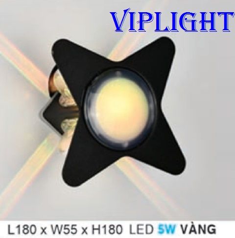 ĐÈN HẮT VÁCH TƯỜNG HÀNH LANG TRANG TRÍ LED 5W VLHFAK45