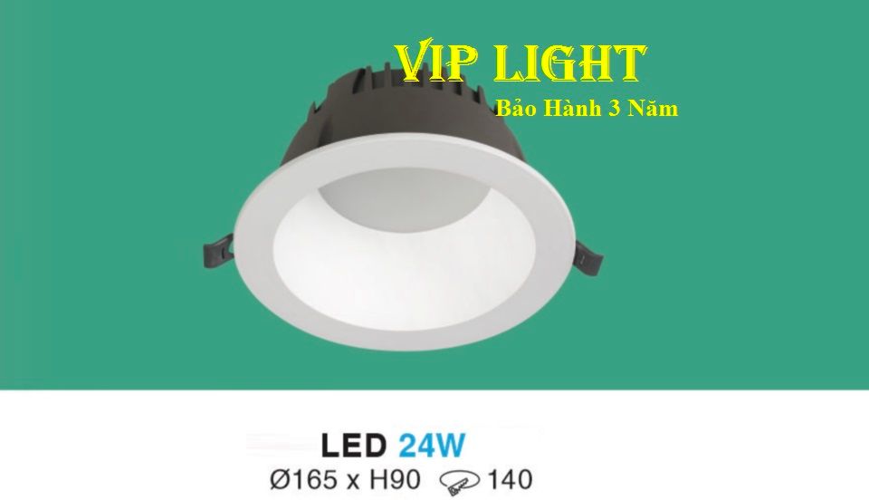 ĐÈN LED ÂM TRẦN 24W HUFA AT-123 LED 24W
