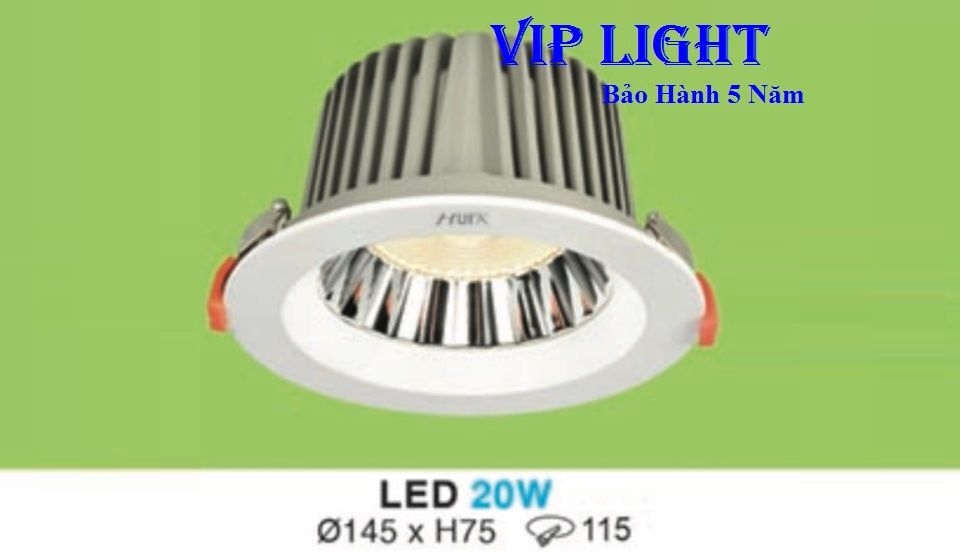 ĐÈN LED ÂM TRẦN CAO CẤP 20W HUFA AT-132 LED 20W