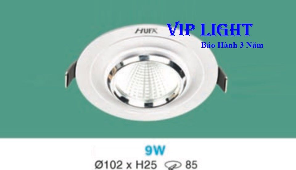 ĐÈN LED ÂM TRẦN CHIẾU ĐIỂM 9W HUFA AT-146 9W