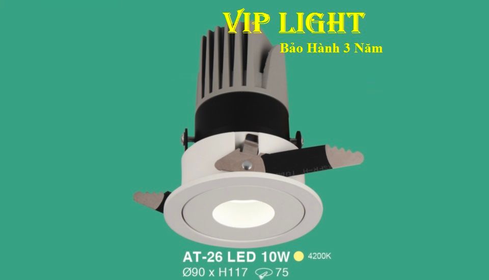 ĐÈN LED ÂM TRẦN RỌI TIÊU ĐIỂM 10W HUFA AT-26 LED 10W