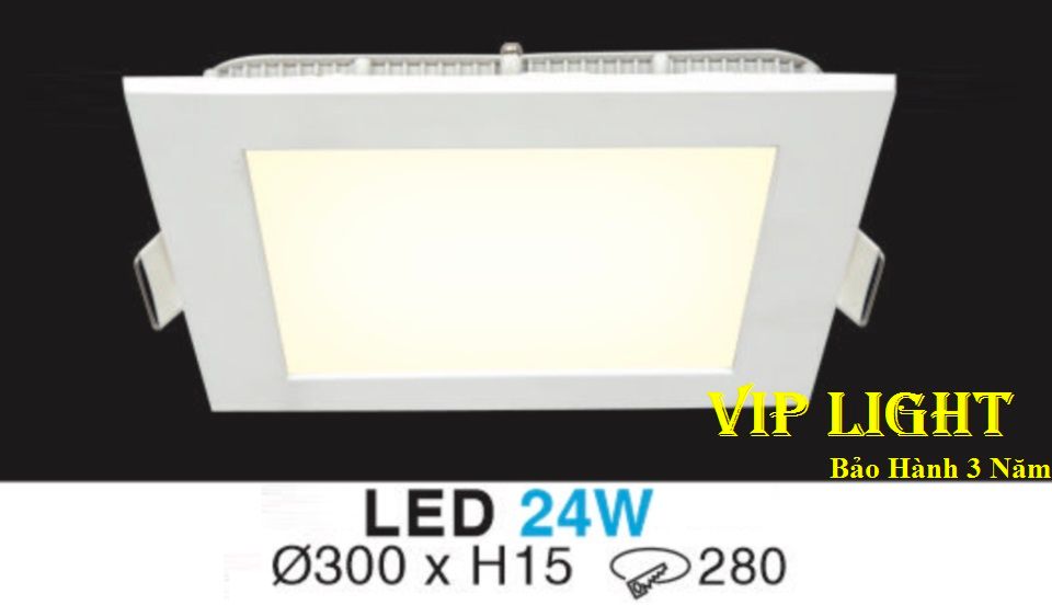 ĐÈN LED ÂM TRẦN VUÔNG SIÊU MỎNG 24W HUFA AT-78 LED 24W