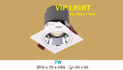  ĐÈN LED DOWNLIGHT ÂM TRẦN VUÔNG 7W HUFA AT-156 7W 