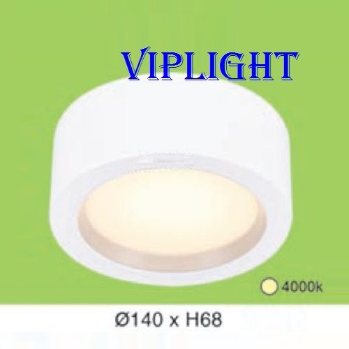 ĐÈN LON GẮN NỔI LED 10W VỎ TRẮNG ÁNH SÁNG TRUNG TÍNH 4000K LN-25