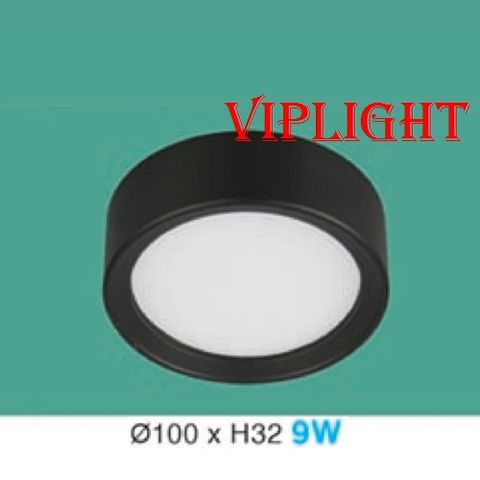  ĐÈN LON GẮN NỔI ỐP TRẦN MINI LED 9W (VỎ ĐEN LT-79Đ) 