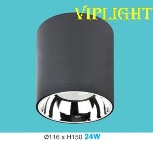 ĐÈN LON GẮN NỔI TRÒN LED 24W LN-34