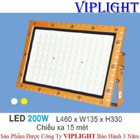  ĐÈN PHA LED 200W HUFA FA-48 CHIẾU XA 15 Mét 