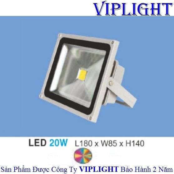 ĐÈN PHA LED ĐỔI MÀU 20W HUFA FA-41 ( ÁNH SÁNG ĐỔI MÀU RGB )