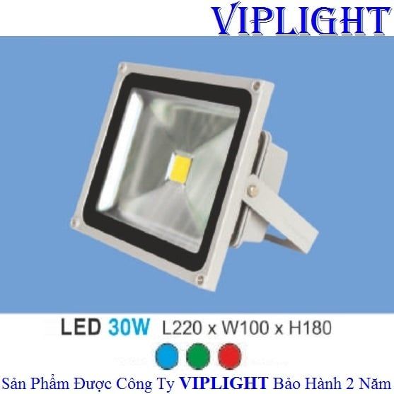 ĐÈN PHA LED 30W HUFA FA-42 ( ÁNH SÁNG XANH LÁ - XANH LAM - MÀU ĐỎ )