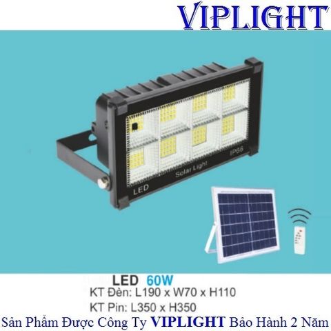  ĐÈN PHA NĂNG LƯỢNG LED 60W (SOLAR LIGHT) FNL-16 LED 60W 