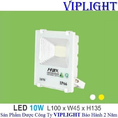  ĐÈN PHA VỎ TRẮNG LED 10W HUFA FAT 10 