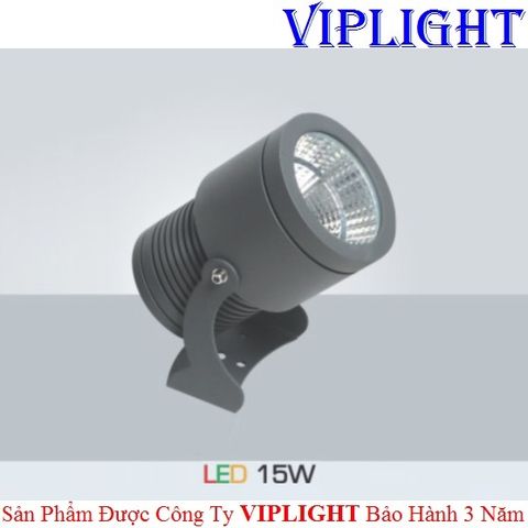  ĐÈN RỌI HẮT CHIẾU TIÊU ĐIỂM NGOÀI TRỜI LED 15W VLAFC00915W 