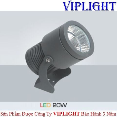  ĐÈN RỌI HẮT CHIẾU TIÊU ĐIỂM NGOÀI TRỜI LED 20W VLAFC00920W 