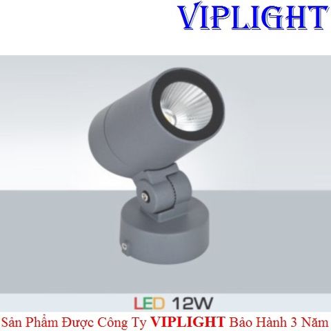  ĐÈN RỌI PHA TIÊU ĐIỂM CHIẾU CỘT LED 12W VLAFC01712W 