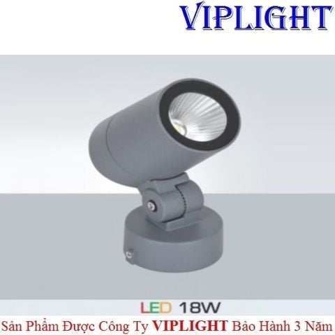  ĐÈN RỌI PHA TIÊU ĐIỂM CHIẾU CỘT LED 18W VLAFC01718W 