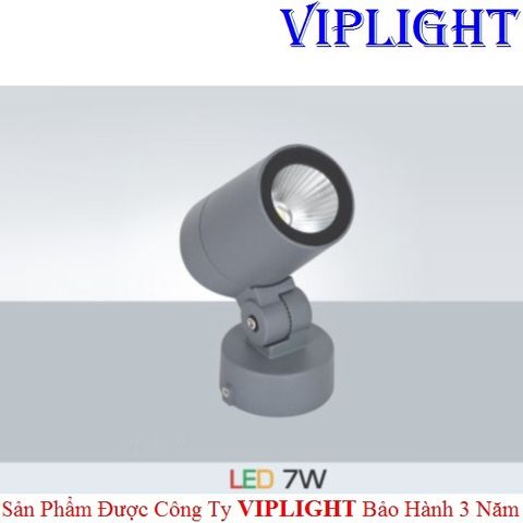  ĐÈN RỌI PHA TIÊU ĐIỂM CHIẾU CỘT LED 7W VLAFC0177W 